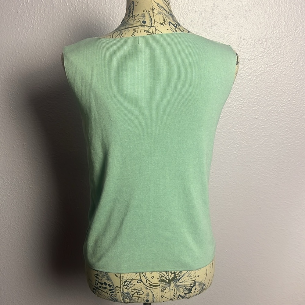 Mint Color Layering Tank - Picture 3 of 4